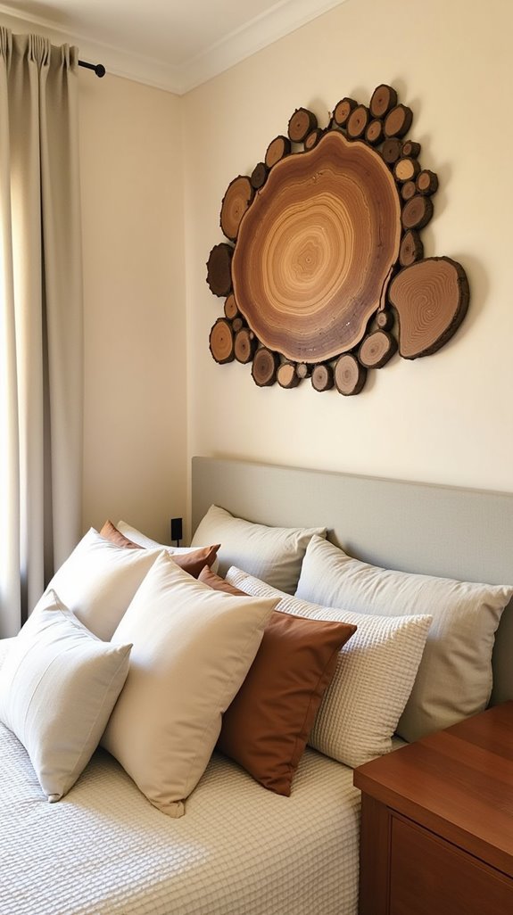 What Makes Wood Slice Art So Perfectly Simple? 6 customizable wood slice art