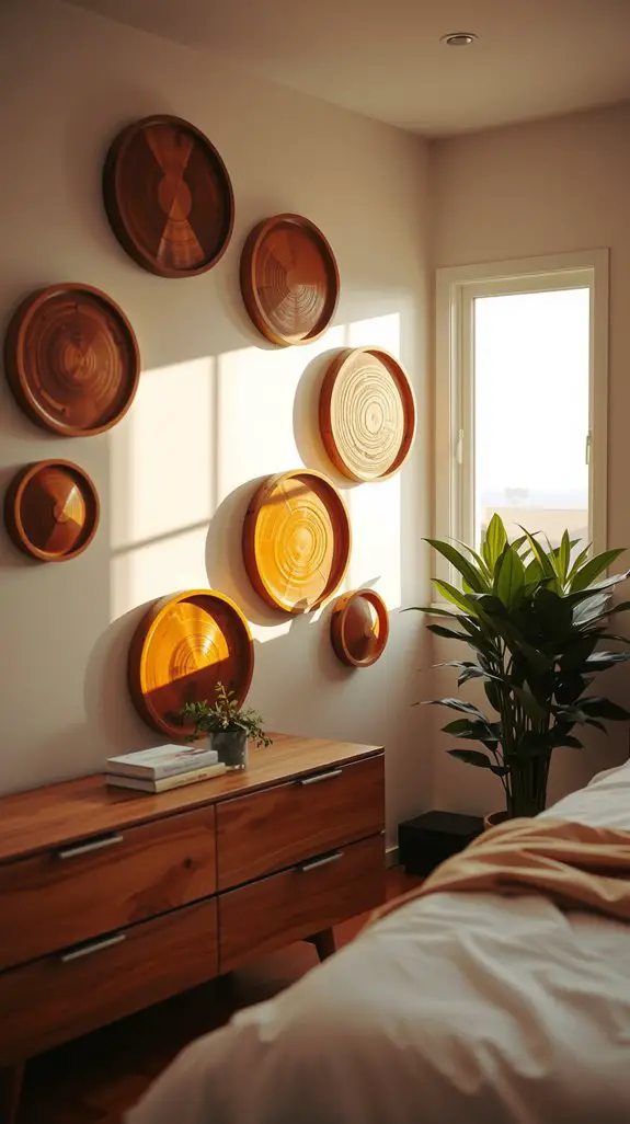 15 Timeless Round Wood Wall Art Patterns 2 geometric circular wall art