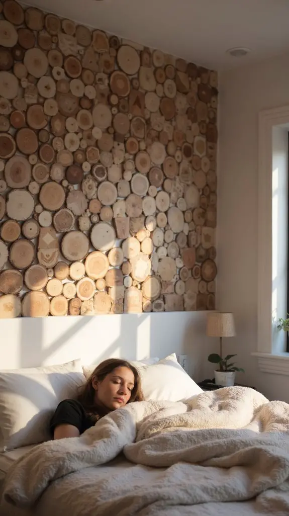 11 Best Natural Wood Slice Gallery Wall Ideas 5 geometric gallery wall designs