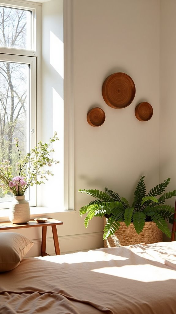 Minimalist Round Wood Wall Art Design Ideas 6 incorporating natural design elements