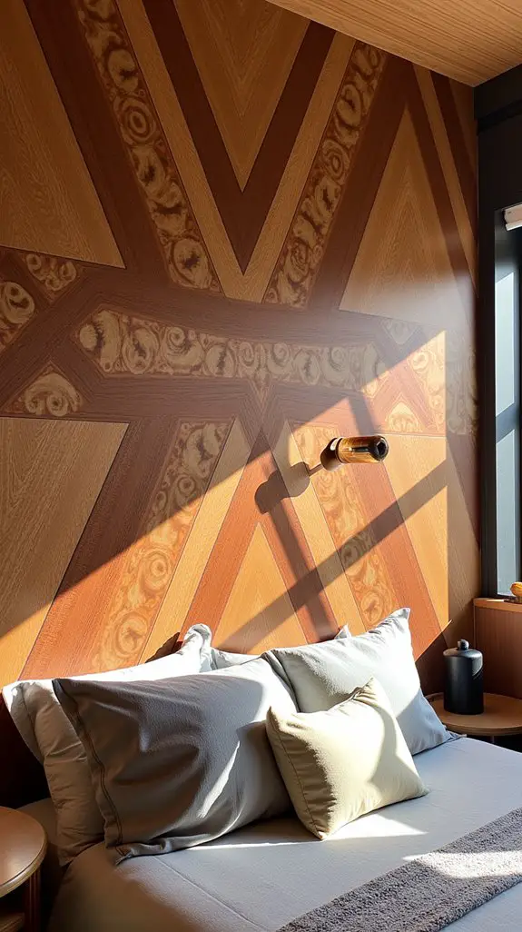 14 Natural Wood Slice Patterns For Statement Walls 11 inviting wood pattern design
