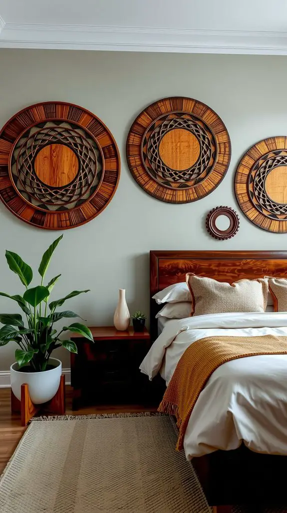 15 Timeless Round Wood Wall Art Patterns 11 mesmerizing organic circular designs