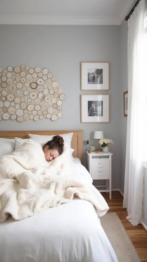 monochrome wood decor ideas