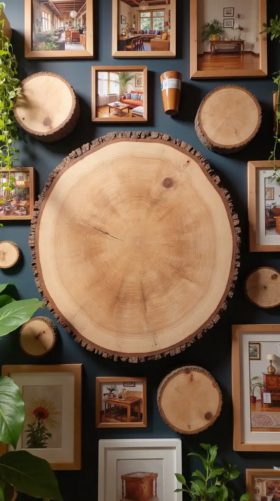 natural wood circle harmony