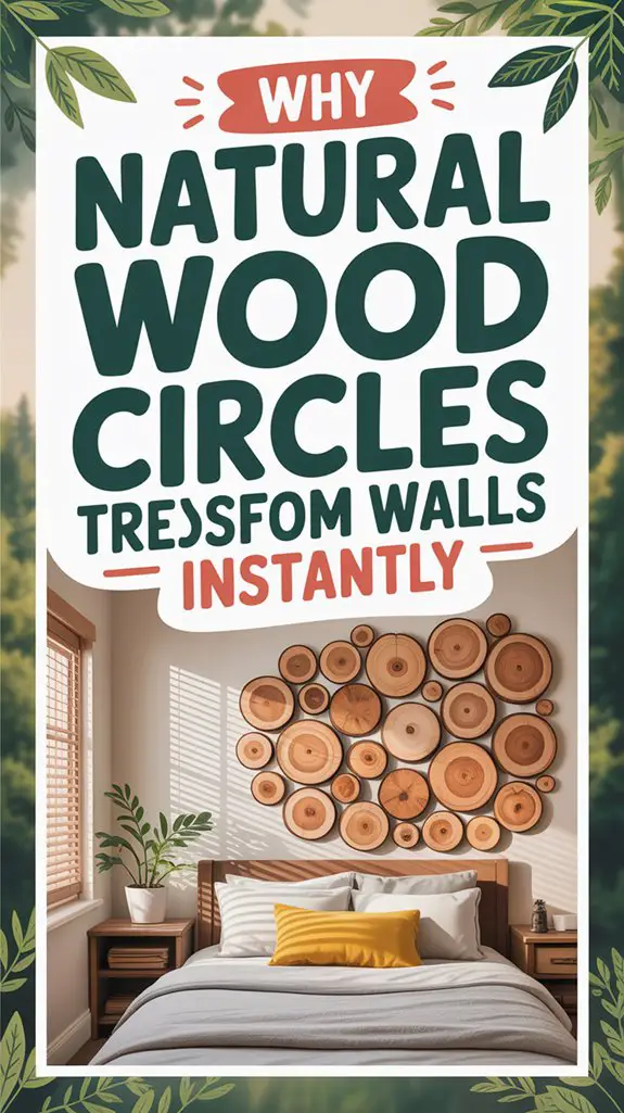 natural wood wall decor