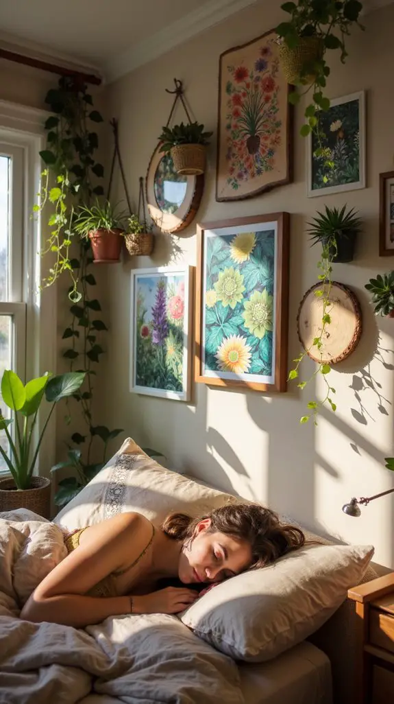 nature inspired green artwork