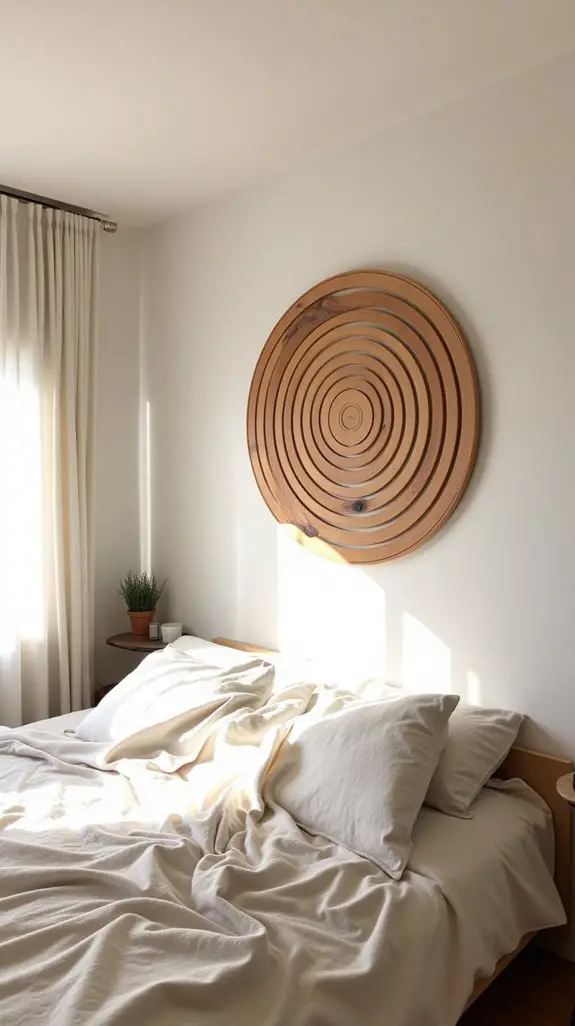 Why Wood Ring Wall Art Captivates Every Space 3 organic minimalist design aesthetics