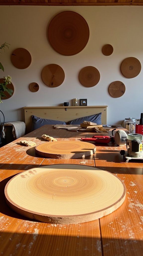 5 Ways To Create Circular Wood Wall Art 4 perfect circles with tools