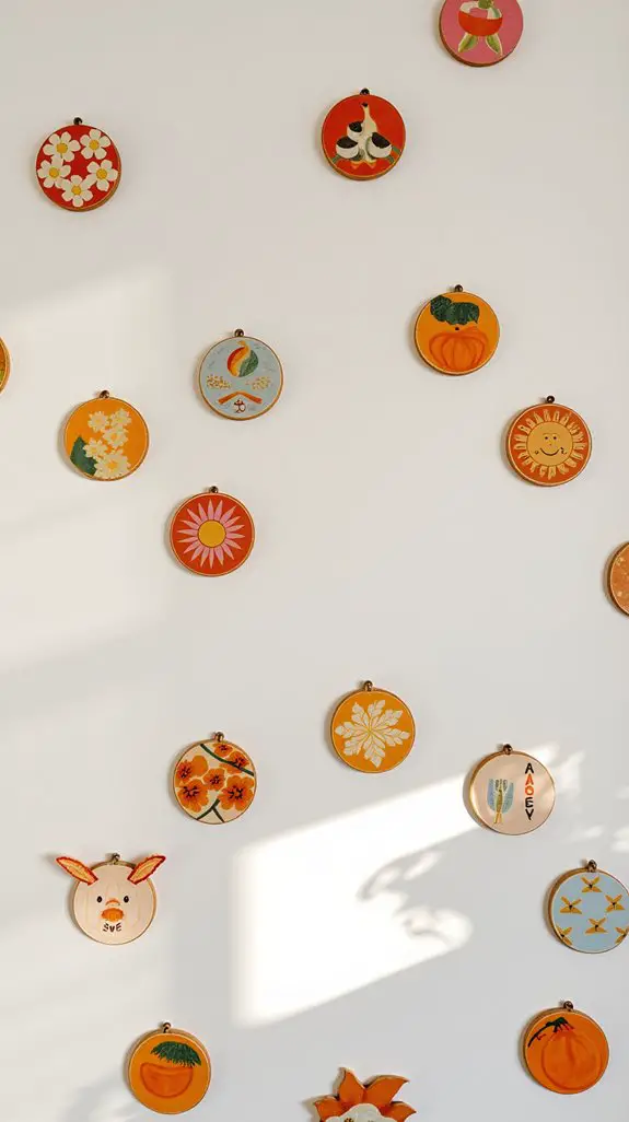 7 Natural Wood Disc Wall Art Display Ideas 8 seasonal themed wood decor