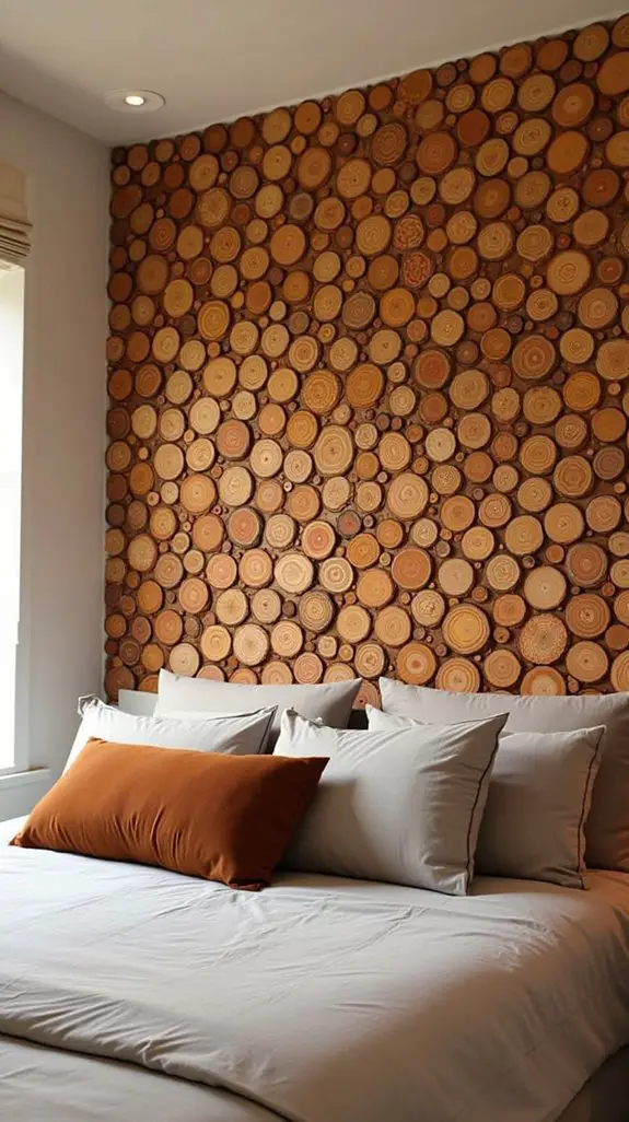 14 Natural Wood Slice Patterns For Statement Walls 2 stunning circular mosaic designs