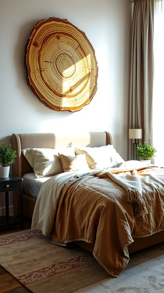 tree ring bedroom decor