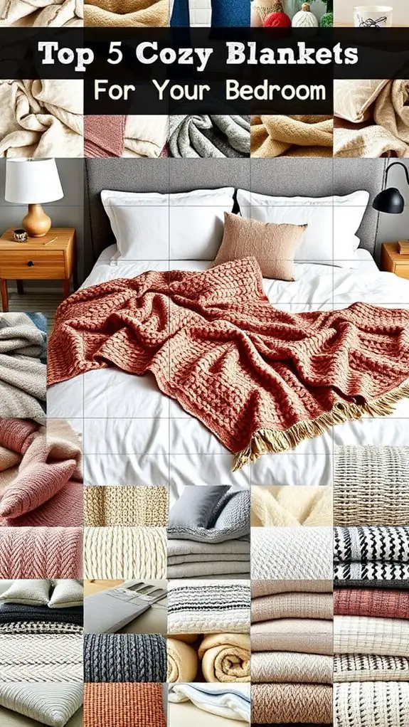 cozy blanket styles selection