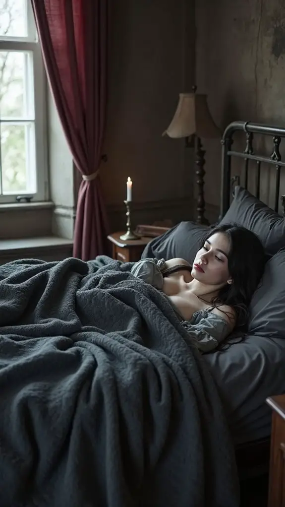 What Makes Gothic Sleepwear Deliciously Dark & Dreamy? 5 cozy calm with weighted blankets