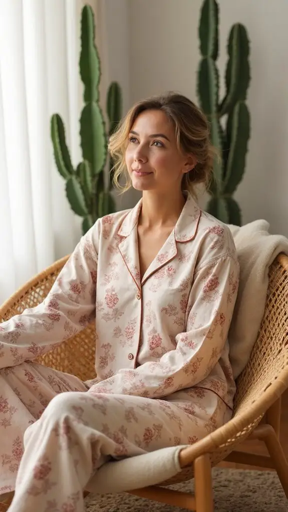 5 Best Desert-Inspired Sleep Sets For Boho Bedroom 6 cozy desert themed pajama sets
