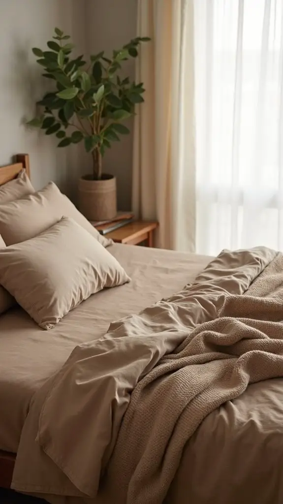 3 Best Organic Brown Bedding Ideas Worth Loving 2 cozy organic brown bedding