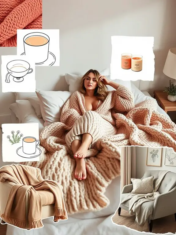 Top 5 Cozy Blanket Styles for Your Bedroom 3 cozy oversized knit blankets