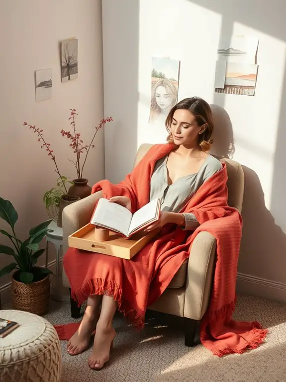 5 Unique Ways to Decorate With Sleep Journals 4 cozy reading space essentials