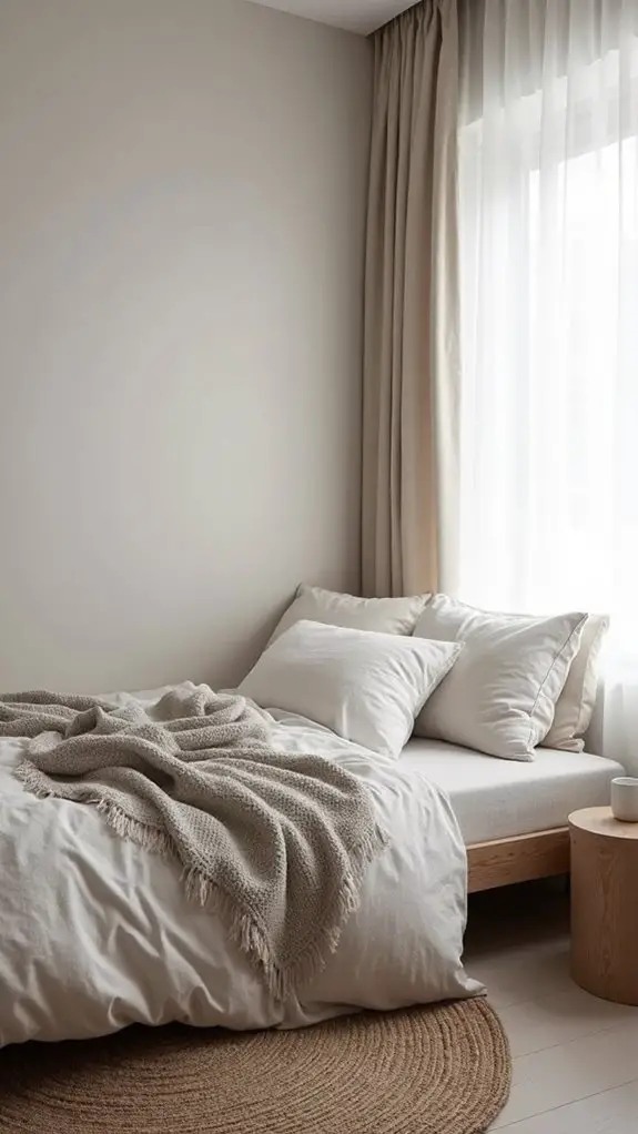 Modern Nordic Minimalism: Your Cozy Sleep Sanctuary 3 cozy textiles for hygge