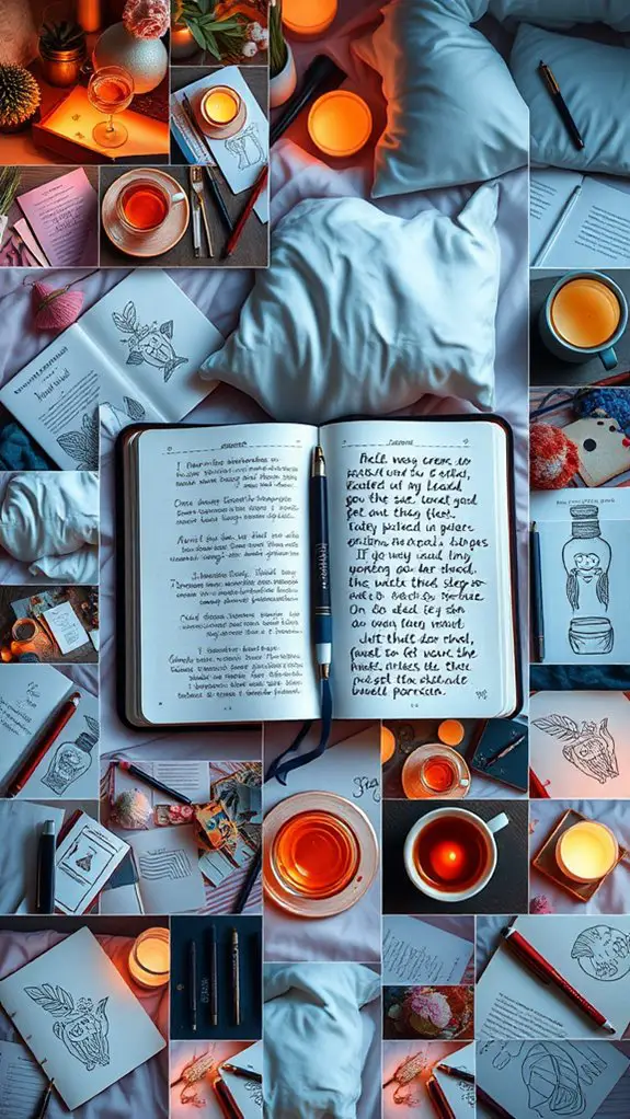creative sleep journal decor