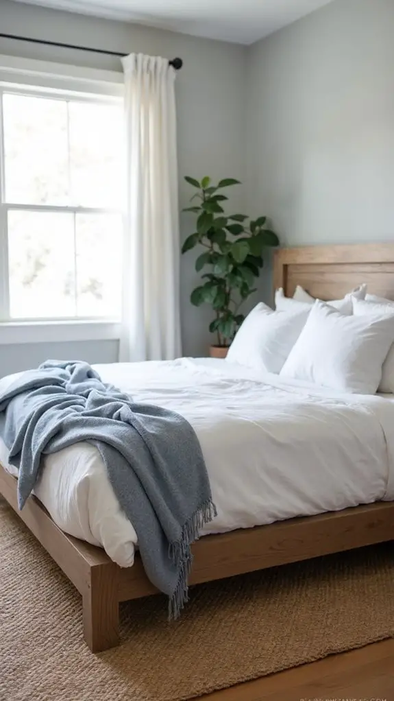 15 Dreamy Hamptons-Inspired Bedroom Collections Worth Coveting 9 customizable sustainable wood bed frames