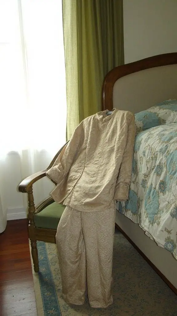 5 Ethereal Renaissance Sleep Sets For Royal Dreams 4 elegant earthy tone pajamas