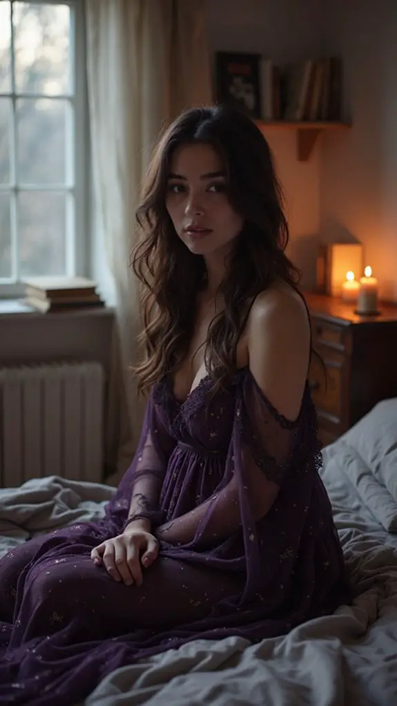 What Makes Gothic Sleepwear Deliciously Dark & Dreamy? 9 enchanted satin whimsical luxury