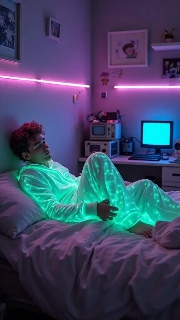 7 Neon-Soaked Bedroom Ideas for Cyberpunk Dreams 13 glowing adventure bedtime comfort