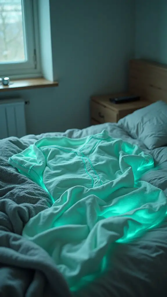 7 Futuristic Techwear Sleep Sets With Glowing Bedding 2 glowing japanese techwear pajamas