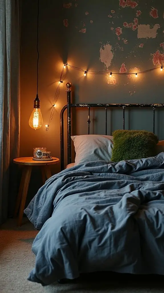 Why Grunge Icons Are Your Bedroom's New Attitude 2 grunge color palettes and lighting