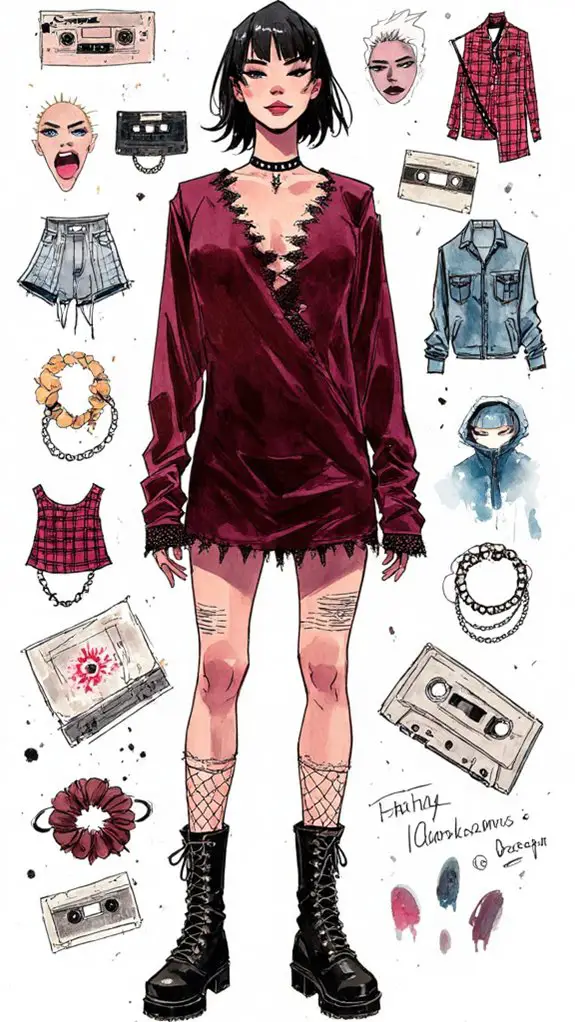 grunge decor for attitude