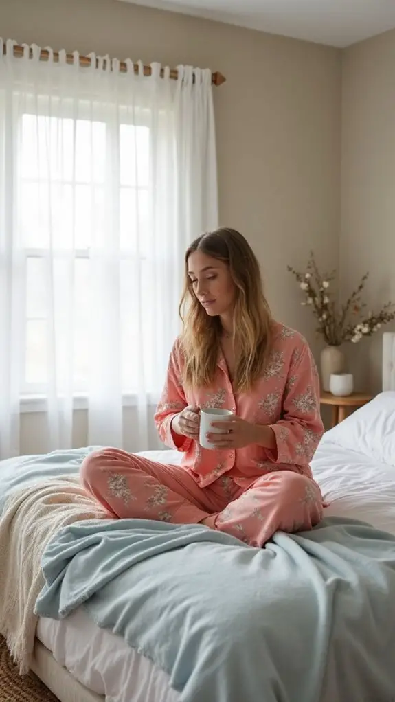 15 Dreamy Hamptons-Inspired Bedroom Collections Worth Coveting 22 hamptons floral pajamas collection