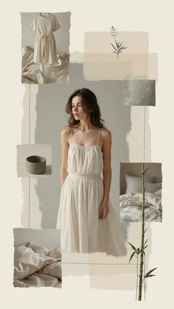 Modern Japanese Sleep Sanctuaries: Bedding Meets Loungewear 7 japanese minimalist design textures