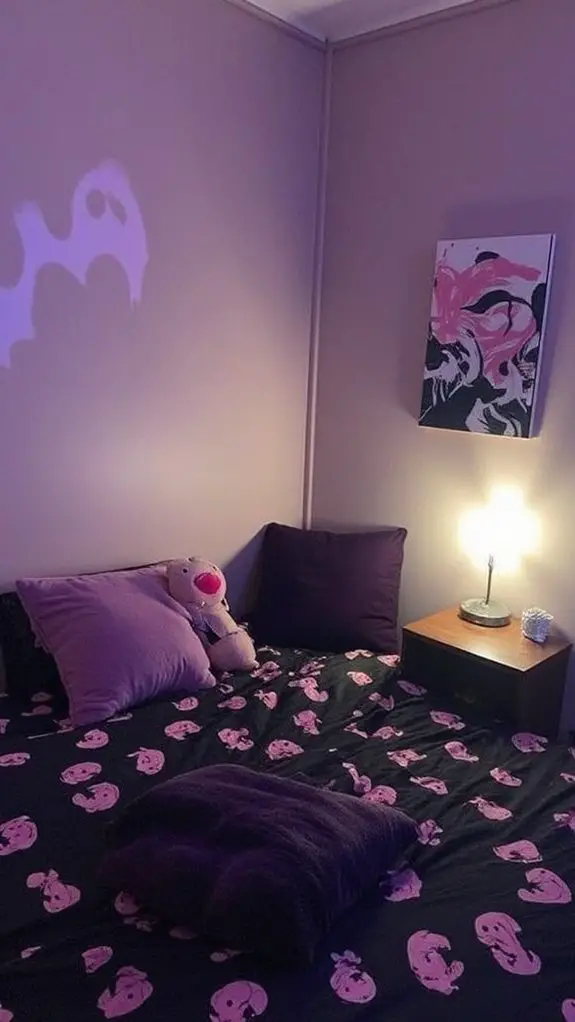 5 Best Kawaii Character Makeovers For Dreamy Bedrooms 5 kawaii gothic bedroom vibes
