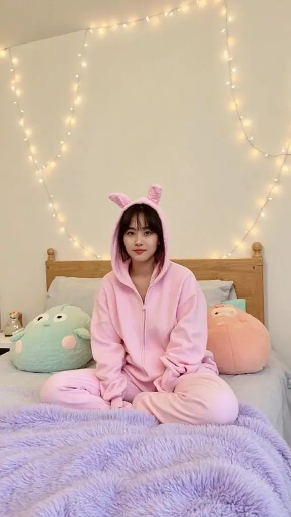 5 Dreamy Kawaii Bedroom Ideas For Cozy Nights 7 kawaii sleepwear for comfort