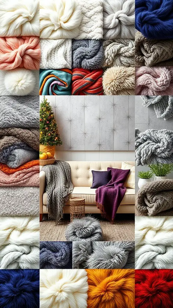 luxurious faux fur blankets