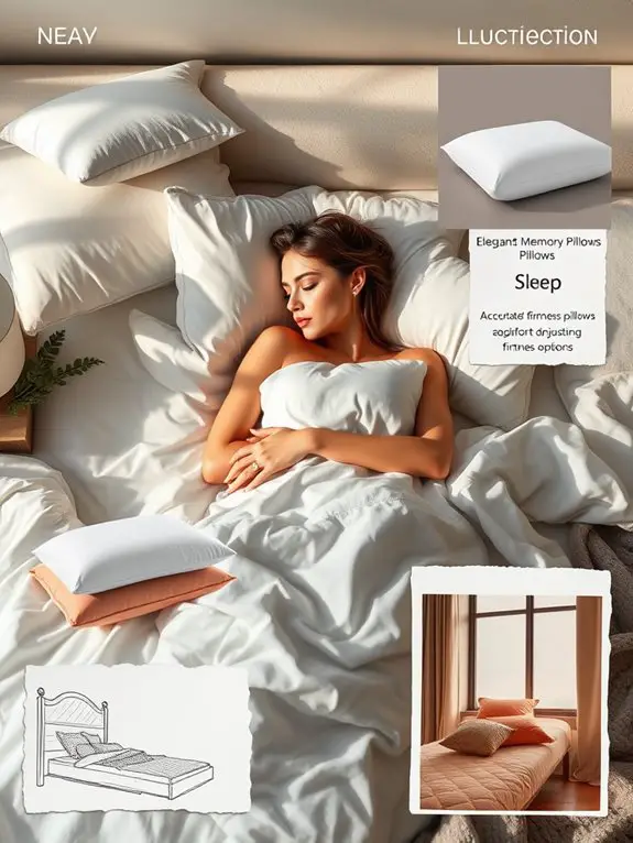 luxurious support pillow options