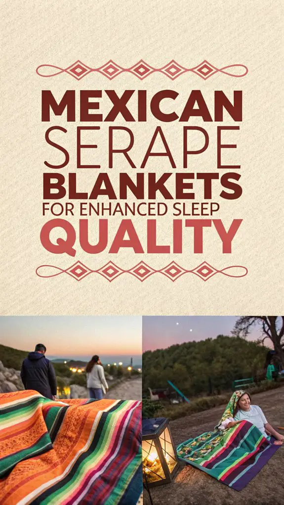 mexican serape sleep enhancement