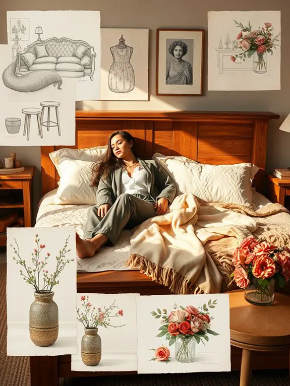 7 Natural Oak Wood Bed Frames for Traditional Decor 4 natural wood bed frame
