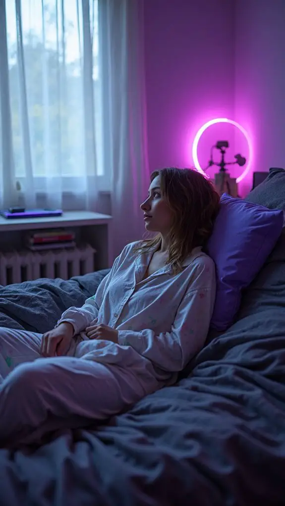 7 Neon-Soaked Bedroom Ideas for Cyberpunk Dreams 8 neon themed immersive sleepwear adventures