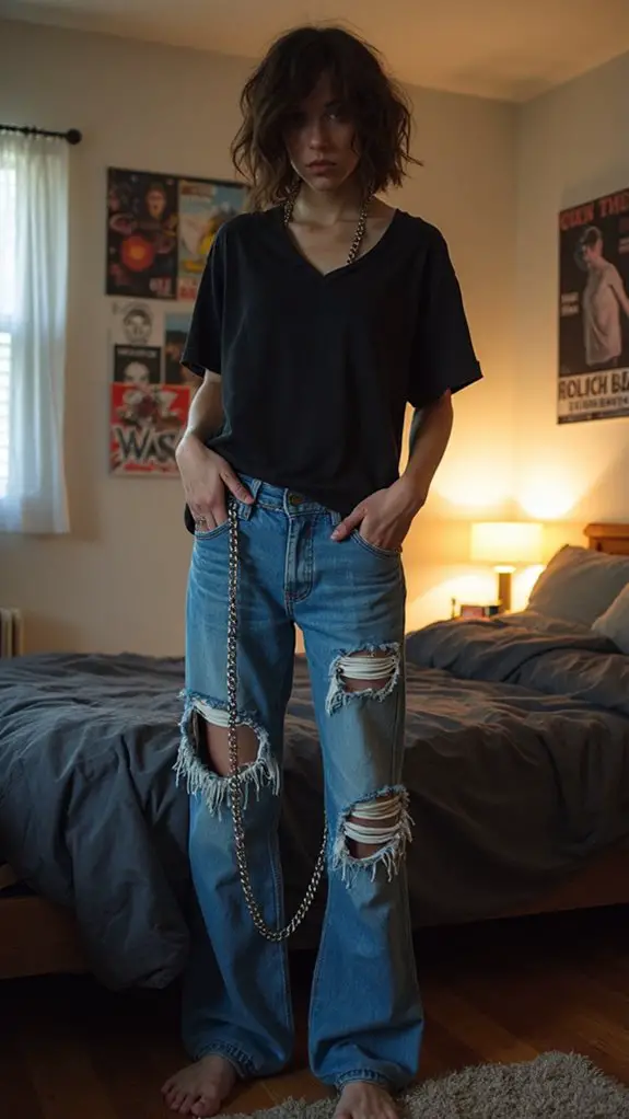 Punk Rock Bedroom: Ultimate DIY Bedding Guide 10 punk inspired diy sleepwear design