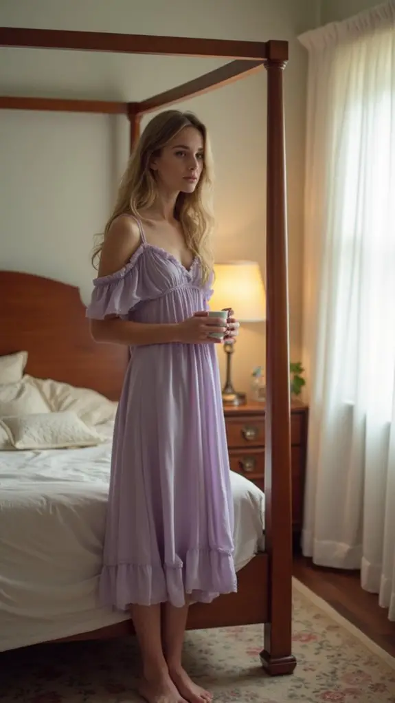 What Makes Empire Nightgowns Pure Regencycore Magic? 6 regal comfort in nightgowns