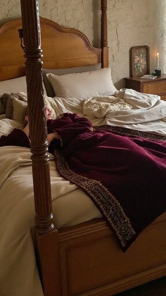 3 Tips: Create Your Royal Renaissance Bedroom Paradise 5 regal warmth for sleep