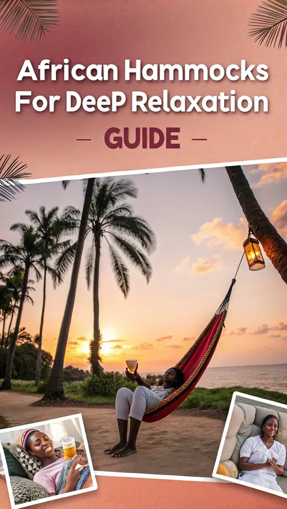 relaxation with african hammocks