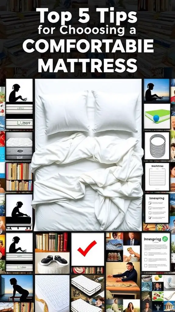 selecting a cozy mattress