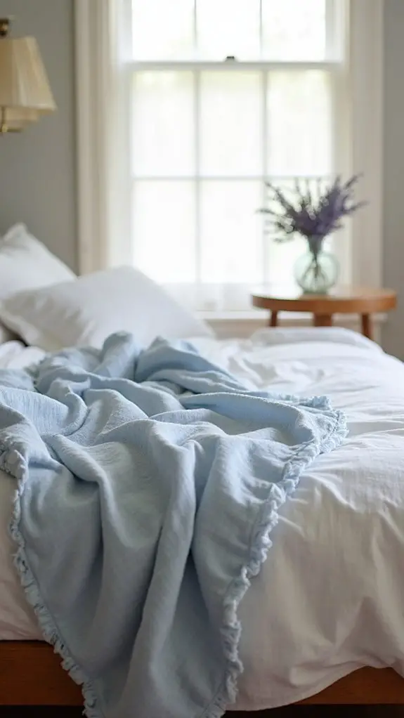 15 Dreamy Hamptons-Inspired Bedroom Collections Worth Coveting 3 serene coastal linen sheets