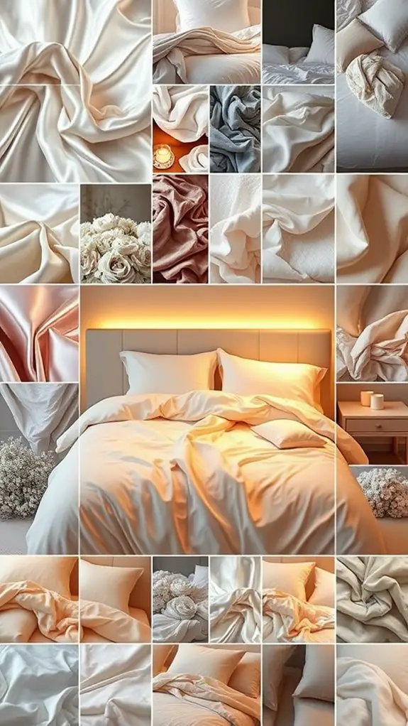 sleep enhancing bedding materials
