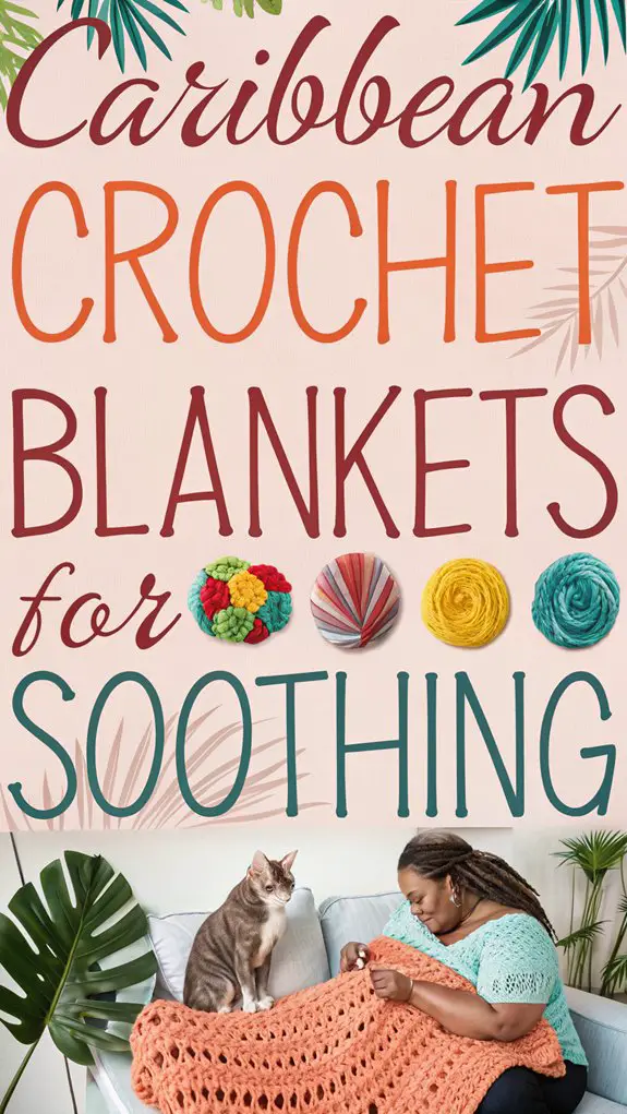 soothing caribbean crochet blankets