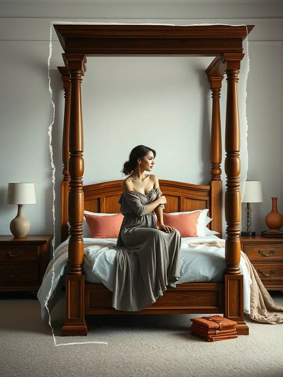 7 Natural Oak Wood Bed Frames for Traditional Decor 5 stylish wooden bed frame