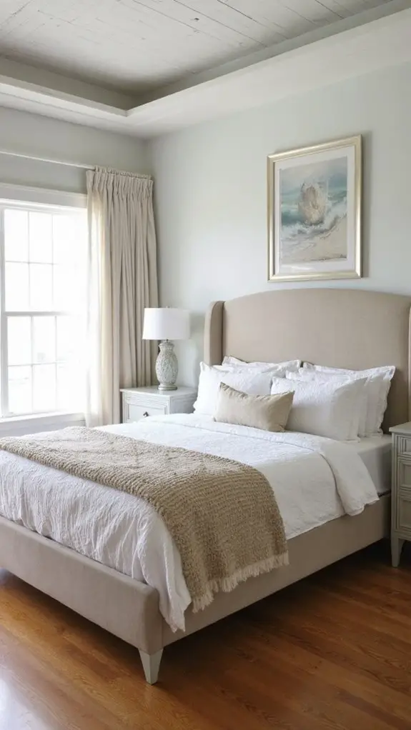 15 Dreamy Hamptons-Inspired Bedroom Collections Worth Coveting 5 symmetrical elegant bedroom ensemble