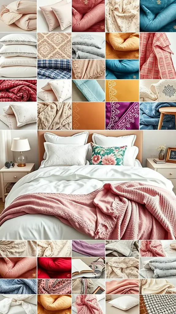 textile styles for bedrooms